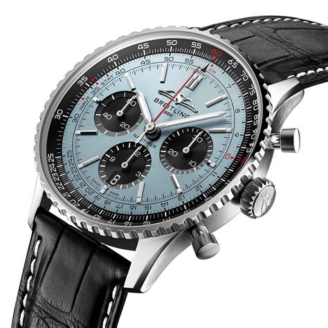 breitling navitimer b01 chronograph 43 ice blue|Breitling Navitimer b01 43mm.